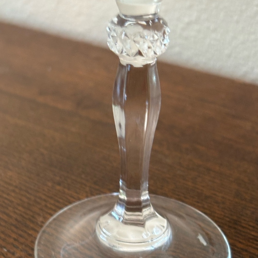 Vintage Cristal d’Arques-Durand Antique Clear flutes - Picture 4 of 6